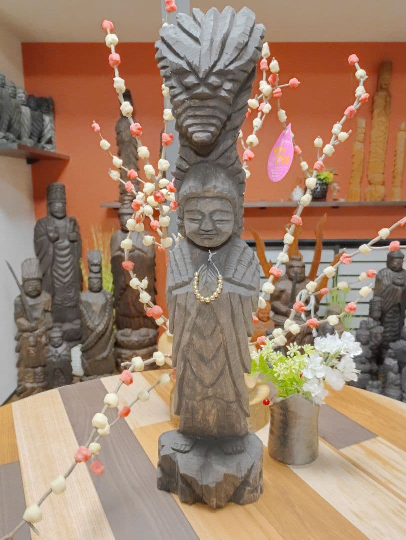 龍頭観音菩薩、円空仏模刻