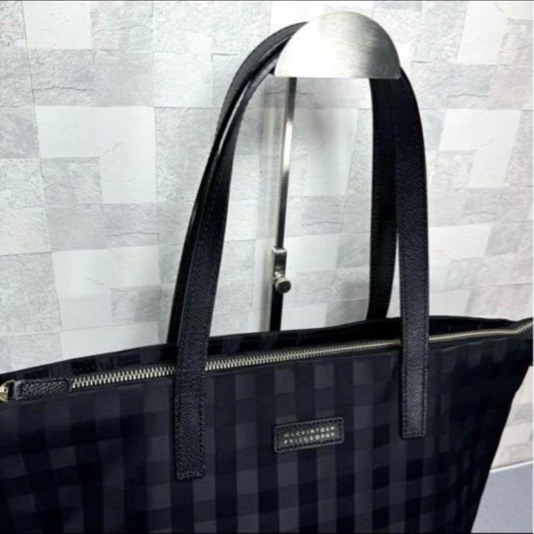 MACKINTOSH PHILOSOPHY ブラック トートバッグ