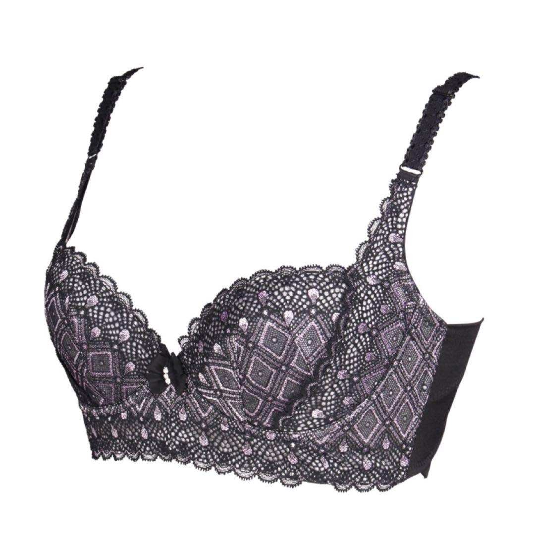 ラヴィエール　ブラジャー リラブラック Ｄ70