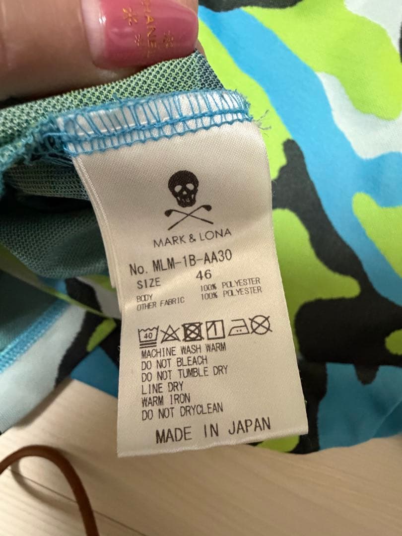 マークアンドロナ　ゴルフウェア