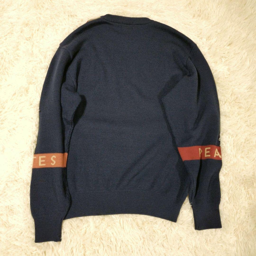 パーリーゲイツ　ニット ロゴ　アーガイル　総柄　マルチカラー　ボーダー