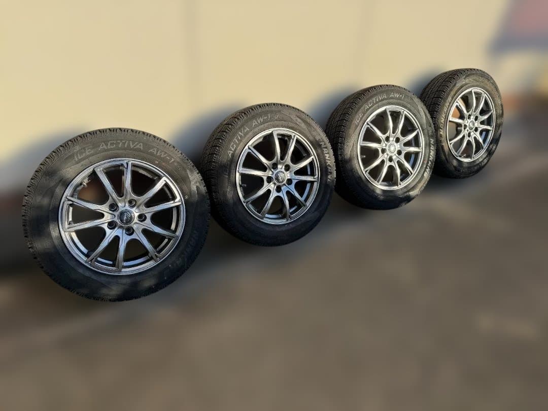 【4/4】205/65R16 NANKANG AW-1 スタッドレス ホイール