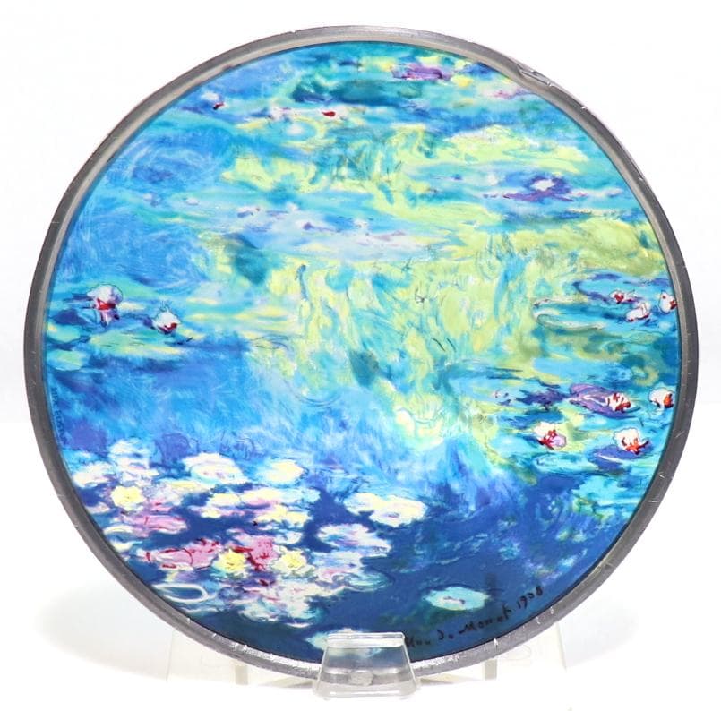 クロード・モネ ヴィンテージ ステンドグラス 睡蓮 ダラス美術館グラスマスターズ
