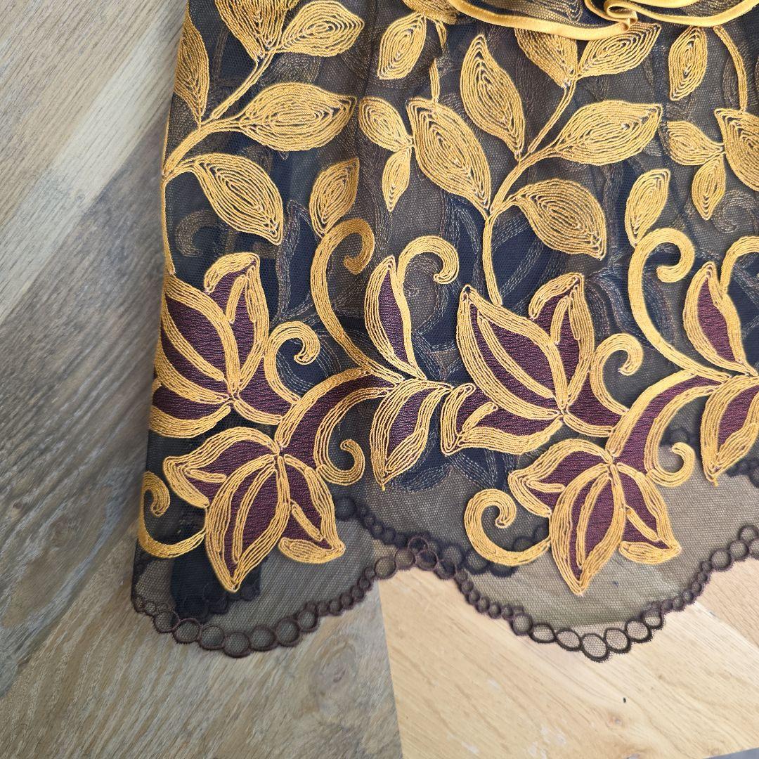 STUDIO FIVE 刺繍レースキャミソール　ワコール　新品