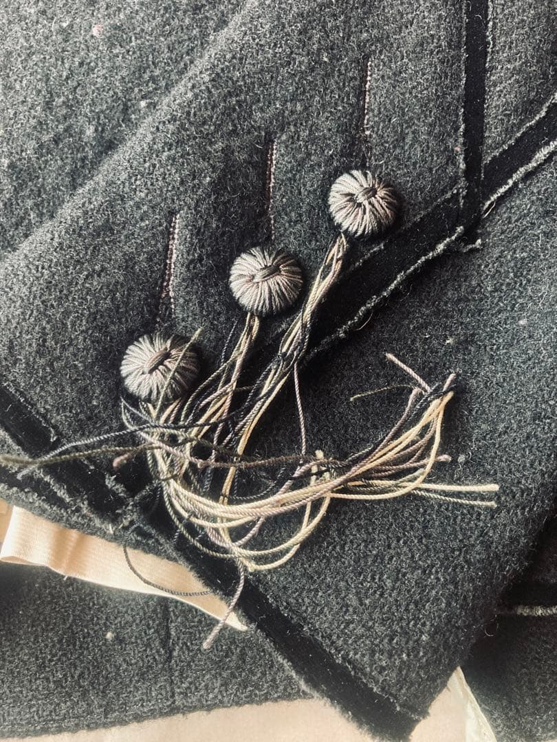 希少 Number (N)ine 黒 レディースS ダッフルコート