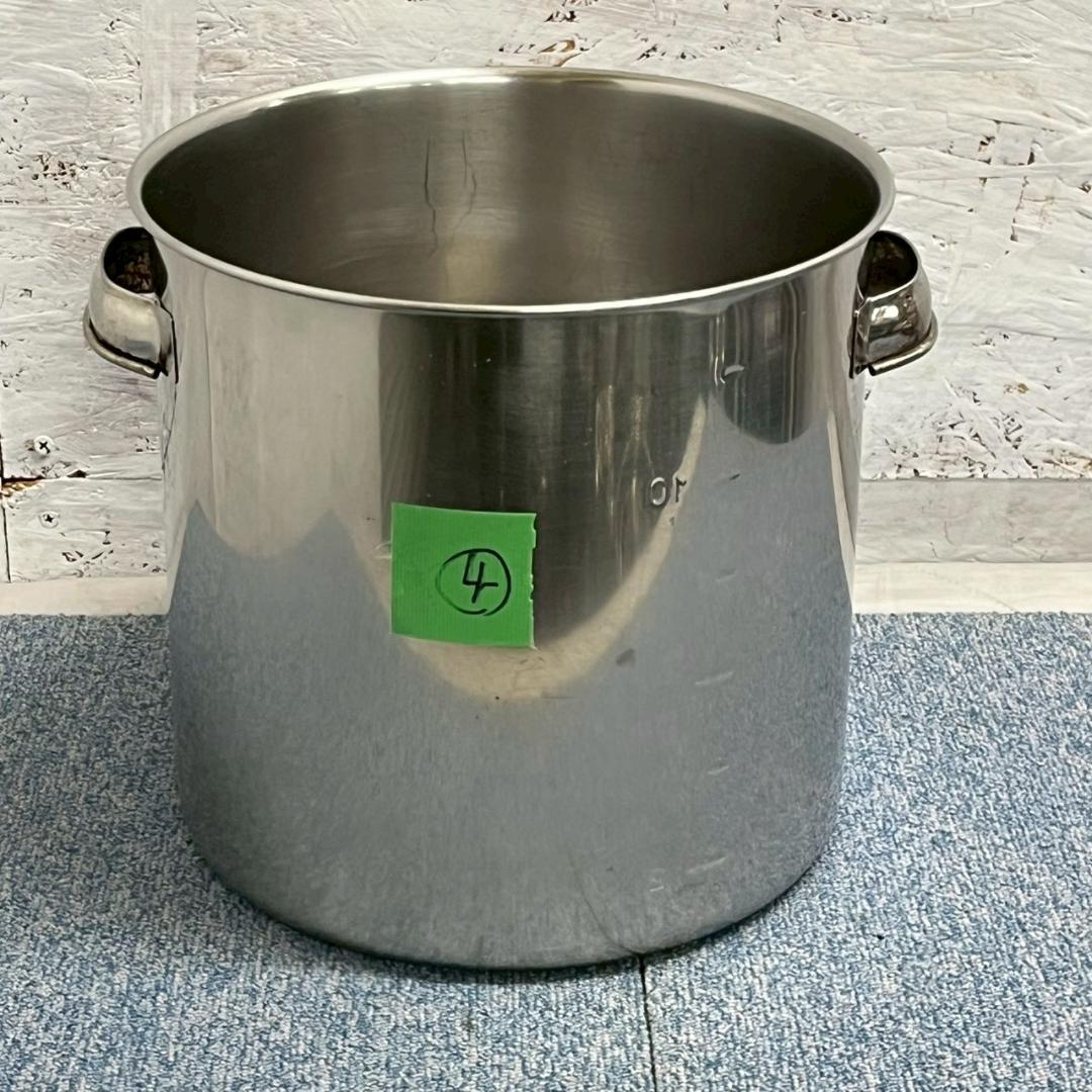 【厨房機器】 ステンレス製 26cm 寸胴鍋 厨房 厨房機器 ④ A1512