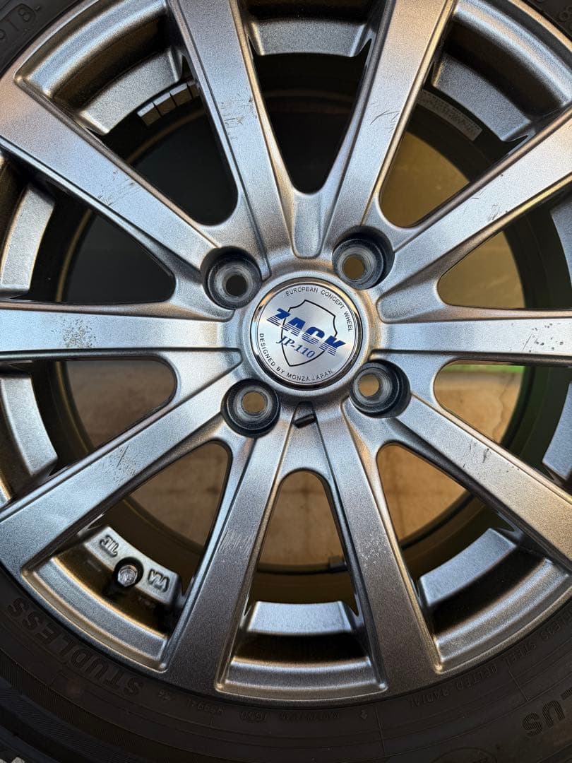 185/65R15 スタッドレス　４穴　PCD100