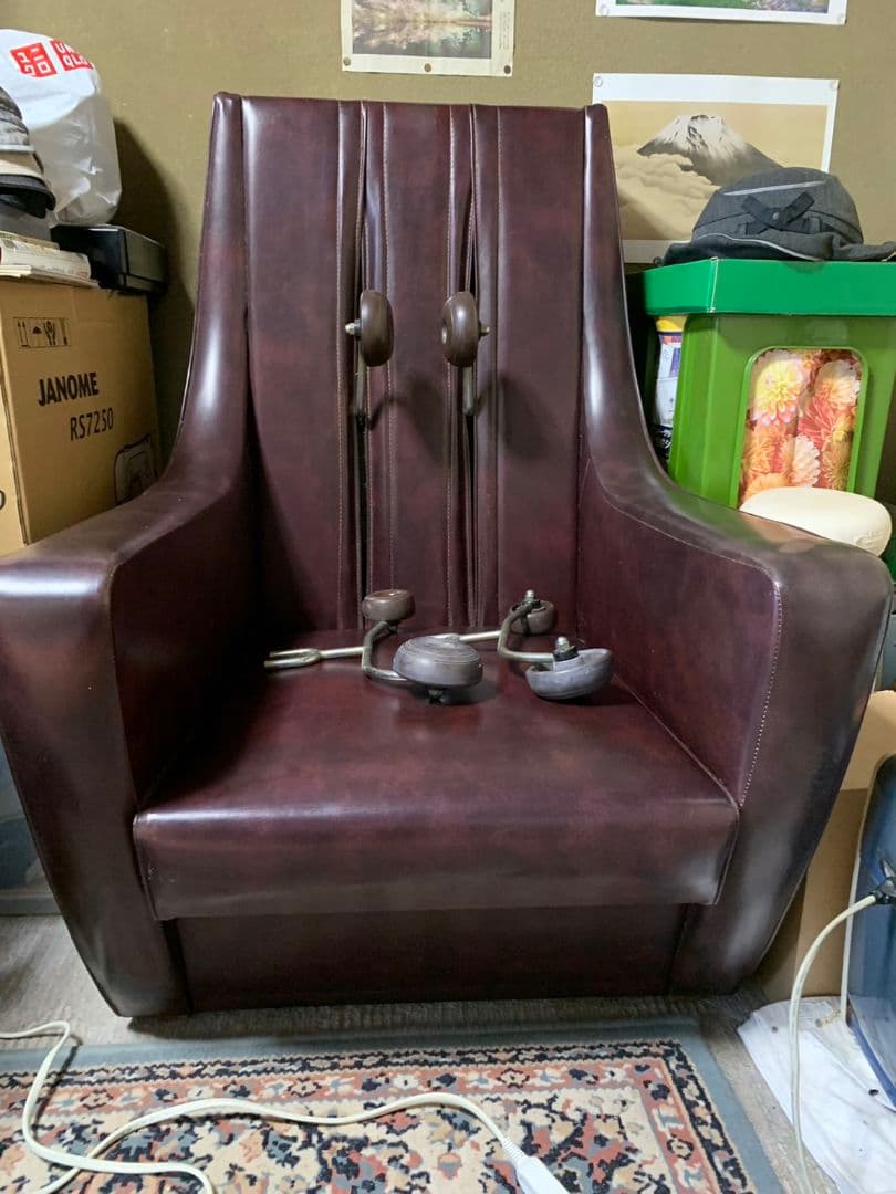 （インテリア用）レトロマッサージチェア