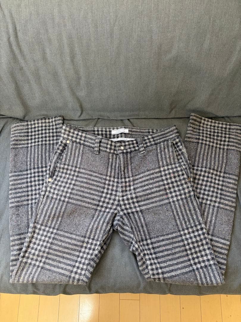 MARK & LONA（マークアンドロナ）パンツ　ズボン　チェック柄　ストレッチ