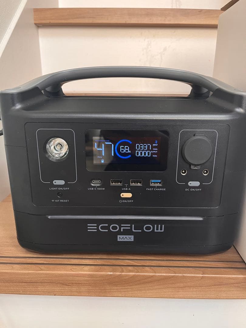 EcoFlow エコフロー  600 MAX ポータブル電源