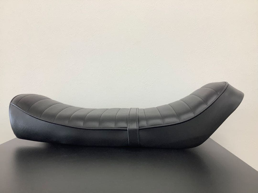 KH250 KH400 シート レザー 黒 バナナシート サーフシートKH SS