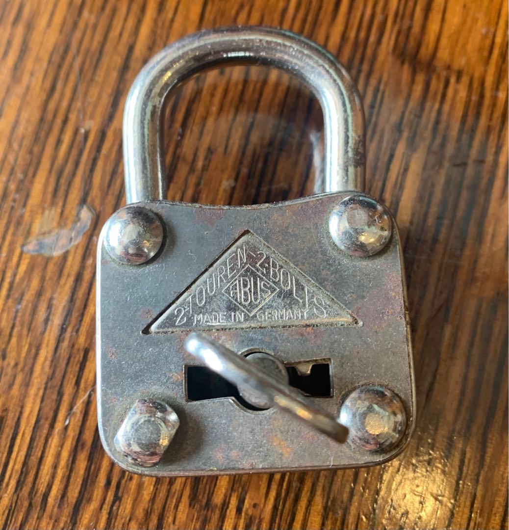 ドイツ製 ABUSアンティーク錠前