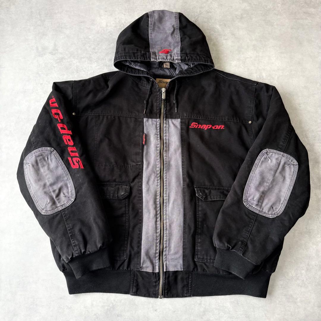 Snap-onスナップオン アクティブジャケットブラック ワークジャケット2XL