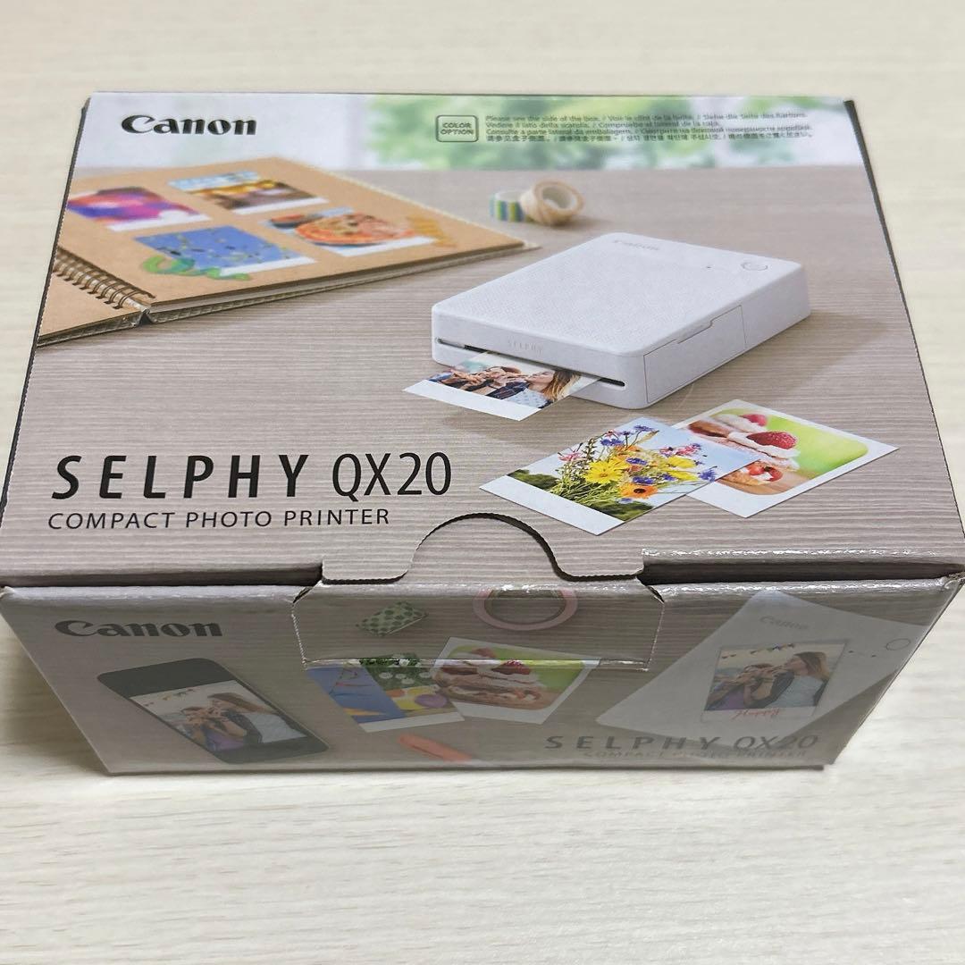 Canon SELPHY QX20 ミニフォトプリンター セルフィー