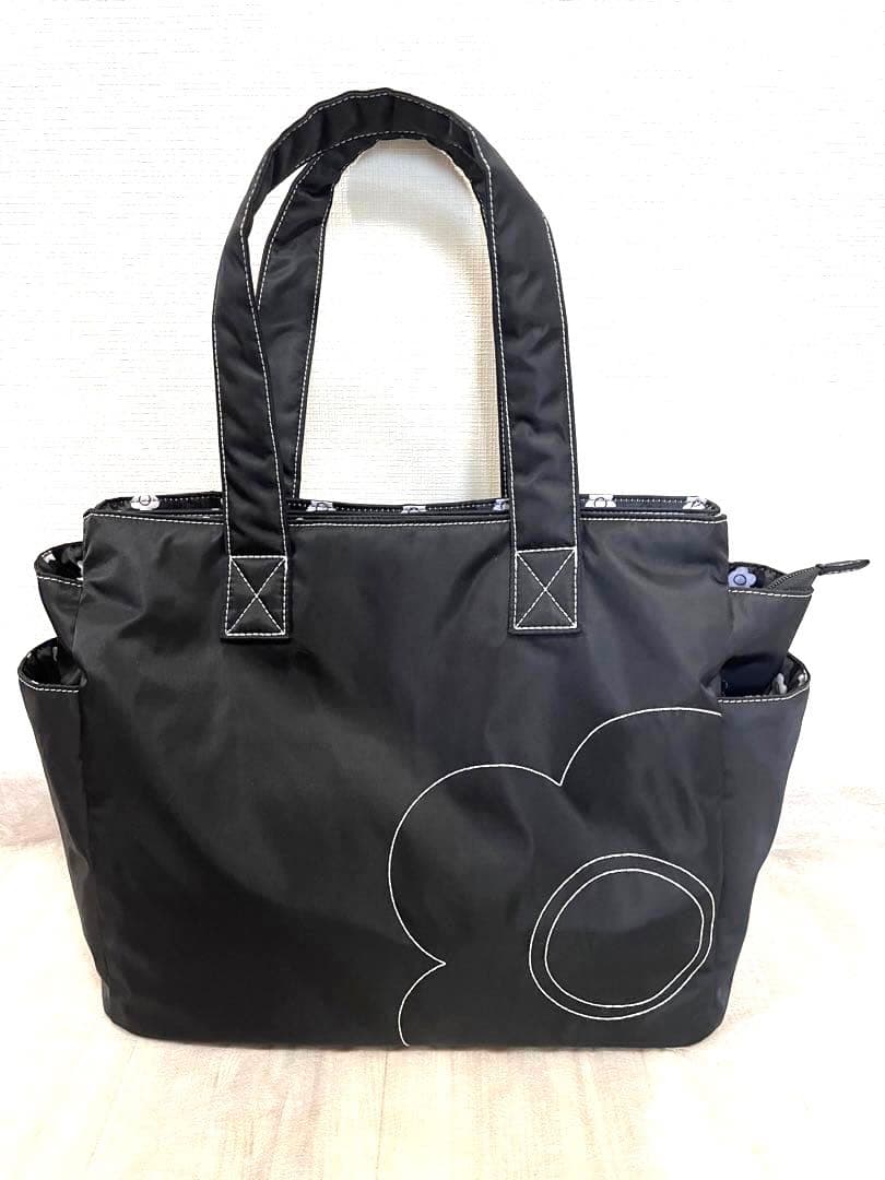 ナイロンデイジーステッチ トート★マリークワント（MARY QUANT）