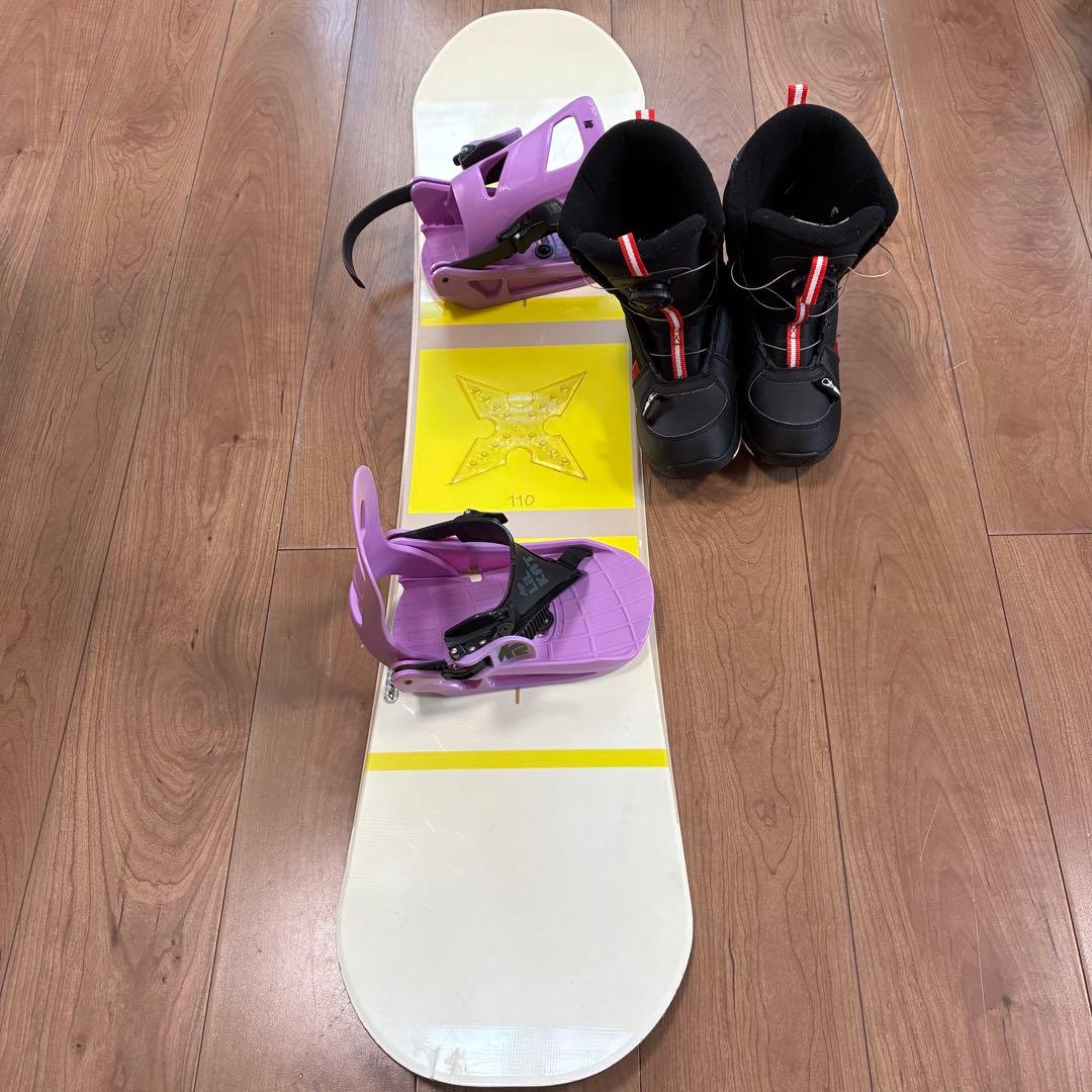 K2 Lil Kat スノーボード　ブーツセット