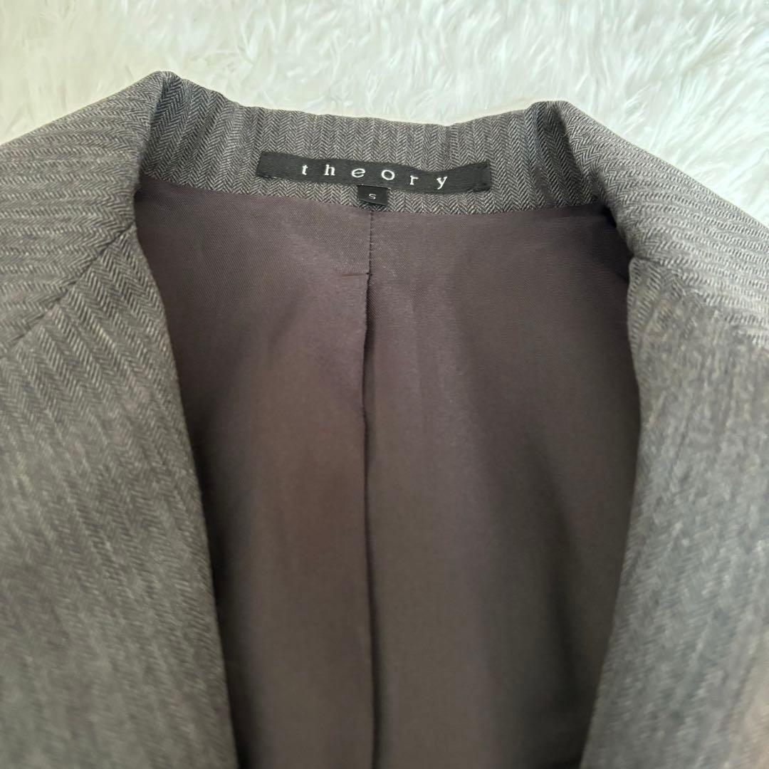 theory ダークグレー スーツ S 新品タグ付き