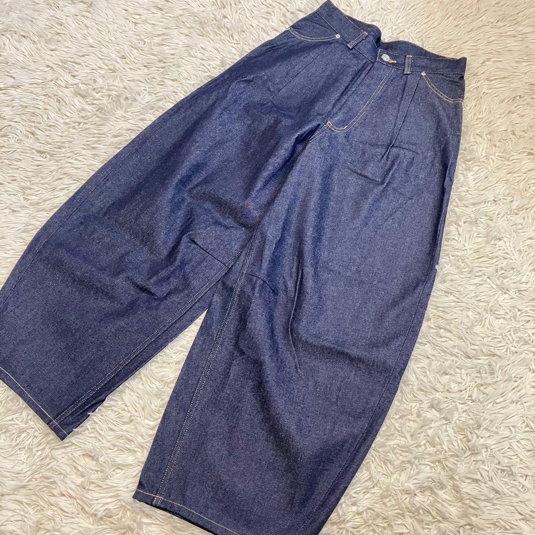 【極美品】journal standard L’essage デニムカーブパンツ