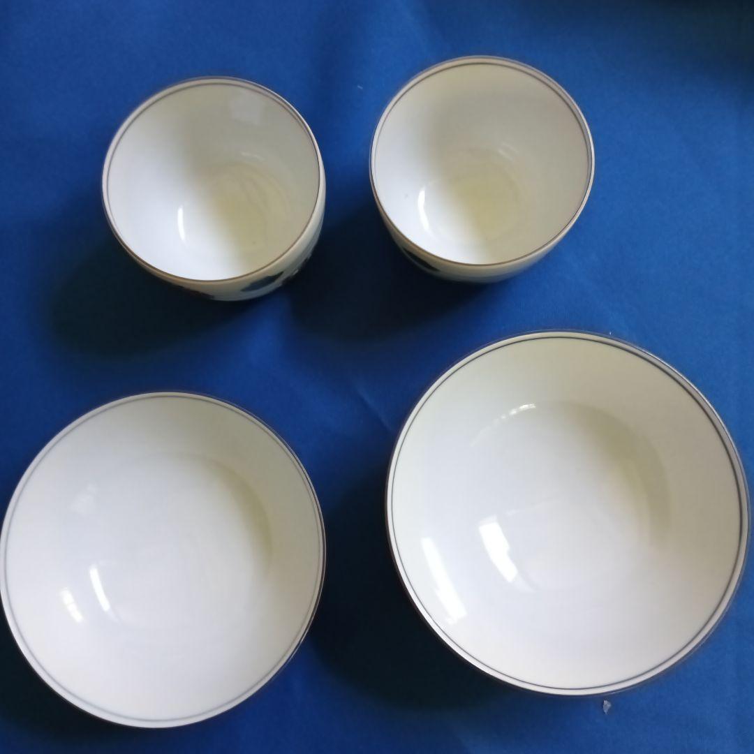 清水焼　茶碗2 湯呑2 個セット