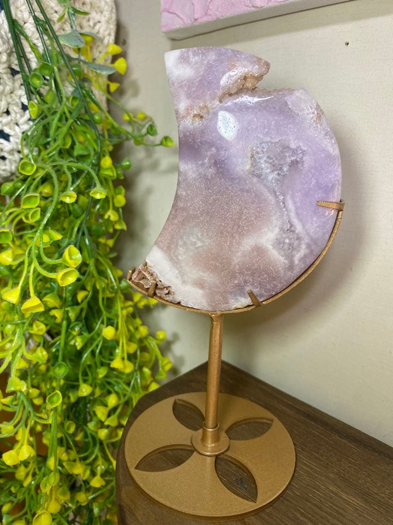 ピンクアメジスト　ピンアメ　高品質　可愛い　ハイグレード　スタンド付き