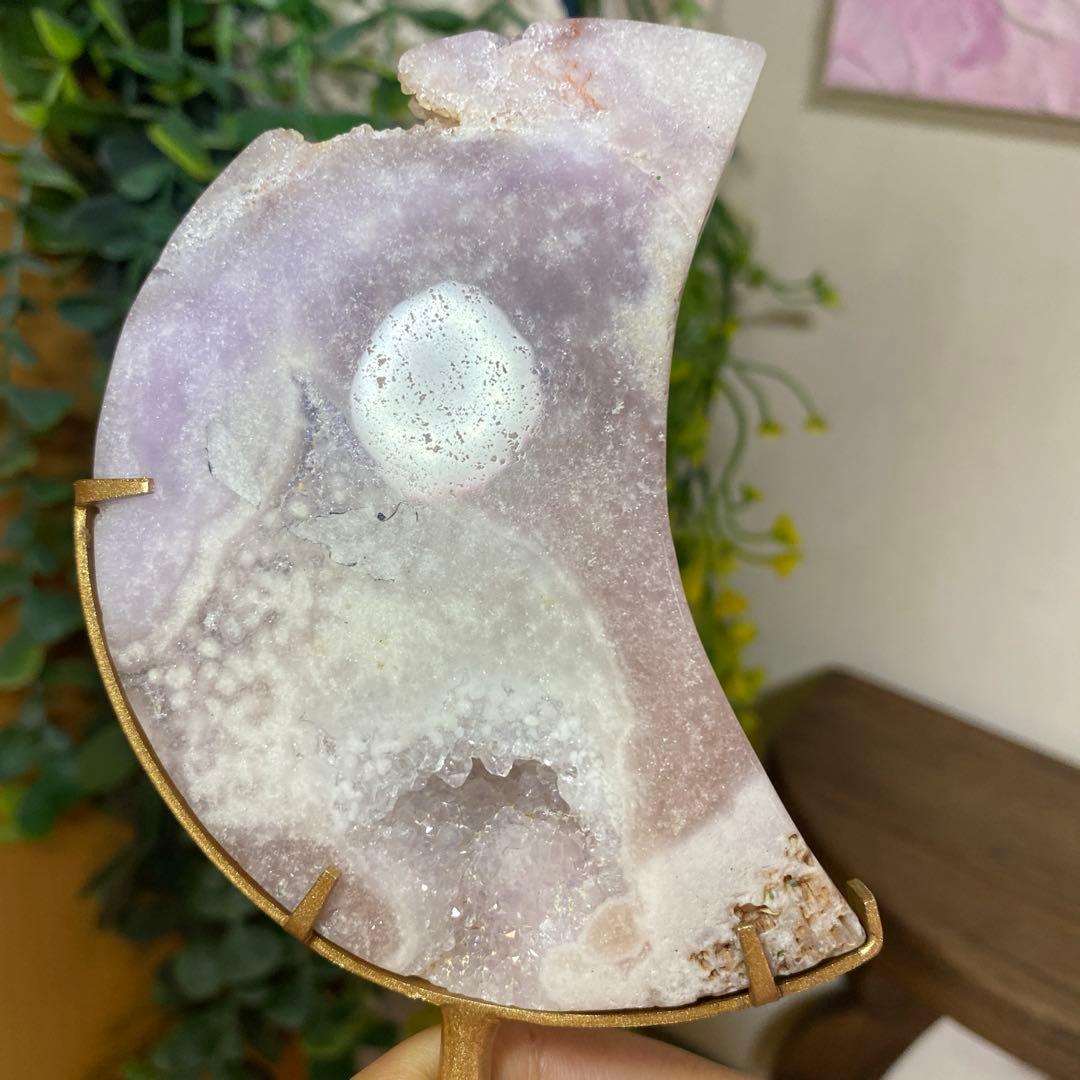 ピンクアメジスト　ピンアメ　高品質　可愛い　ハイグレード　スタンド付き