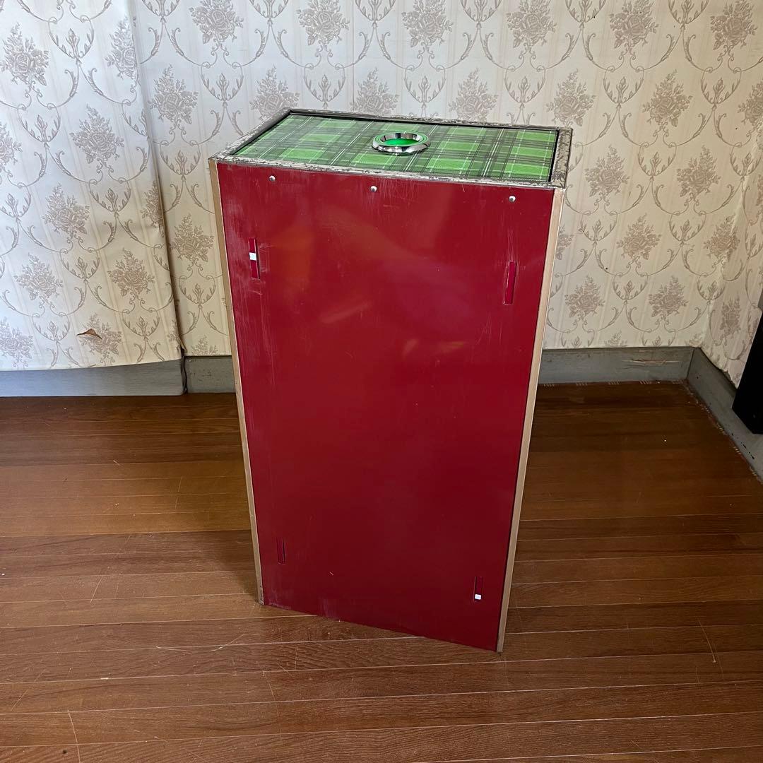 【アンティーク】② 昭和レトロ レトロポップ ブリキ 衣装ケース 収納ボックス