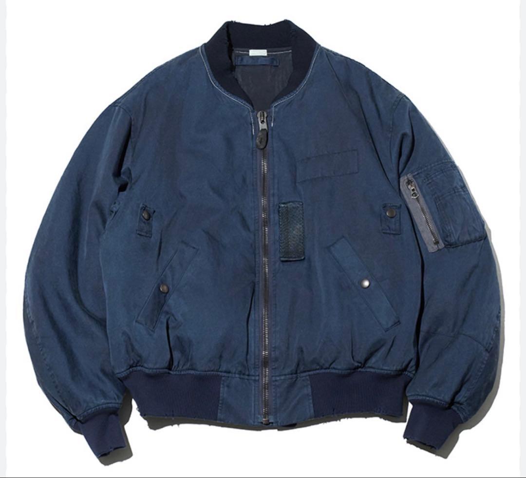 ジャケット・アウター a.presse 3 Vintage Silk Flight Jacket