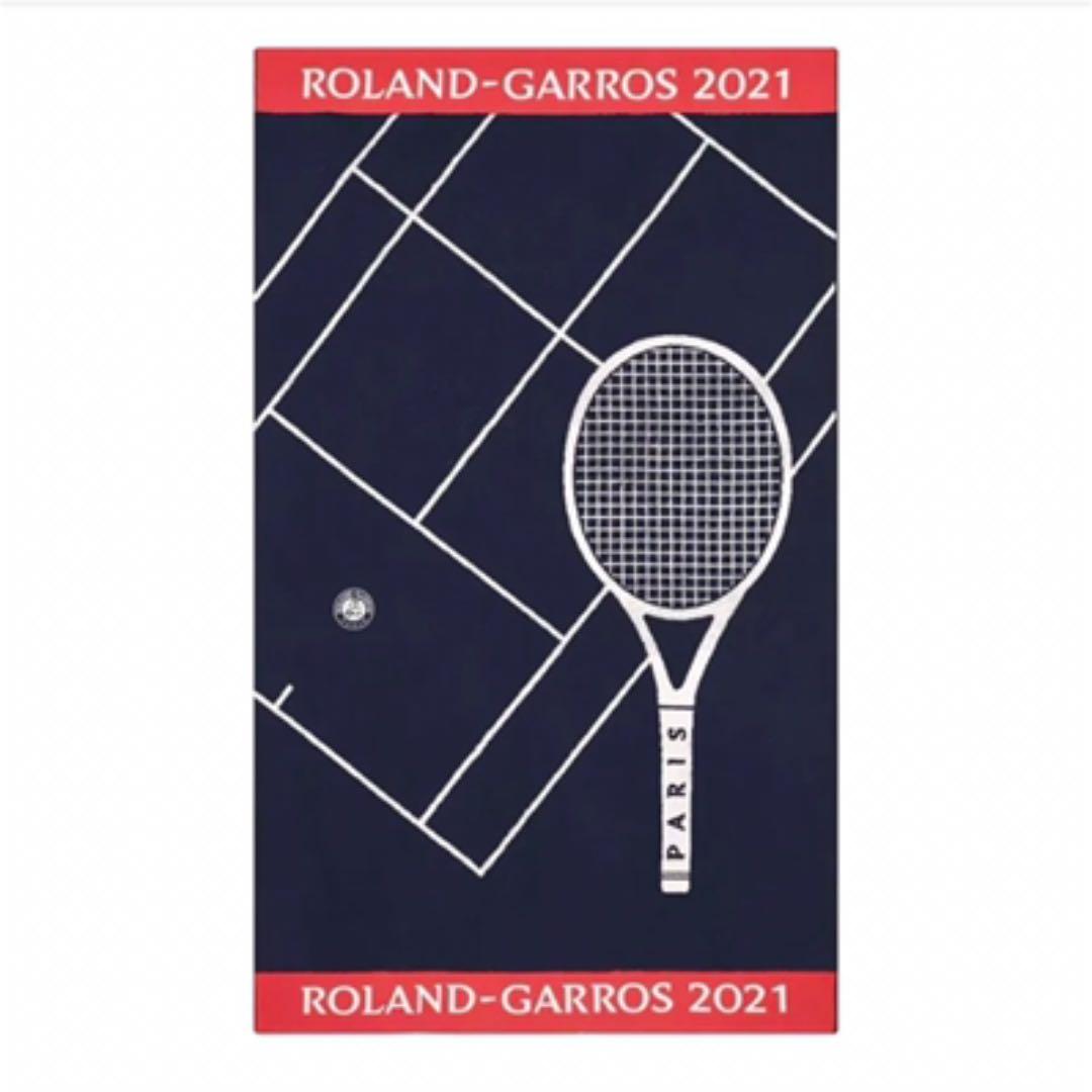2021 Roland Garros 全仏オープンテニス公式 タオル ネイビー