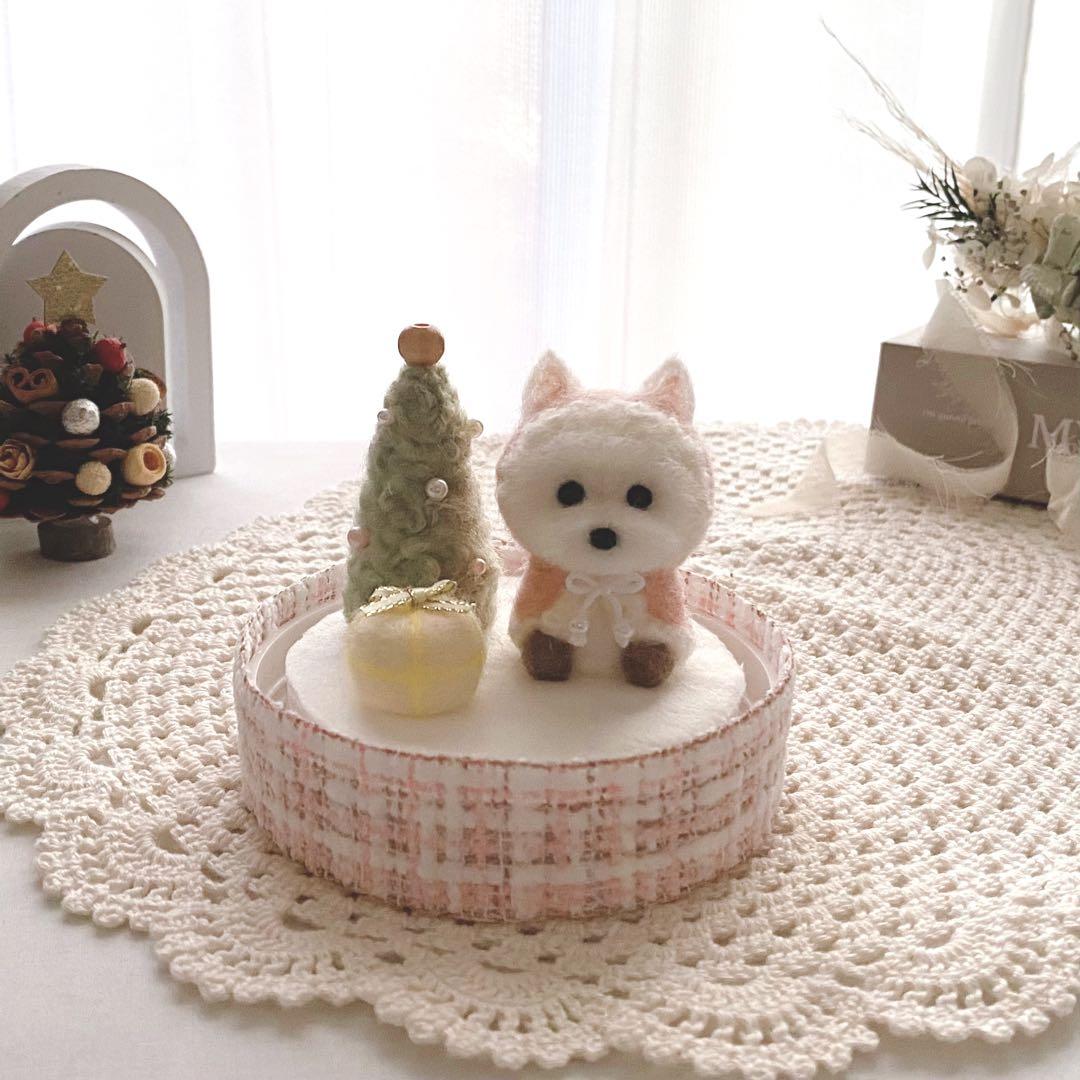 専用ページ　クリスマス作品　羊毛フェルト