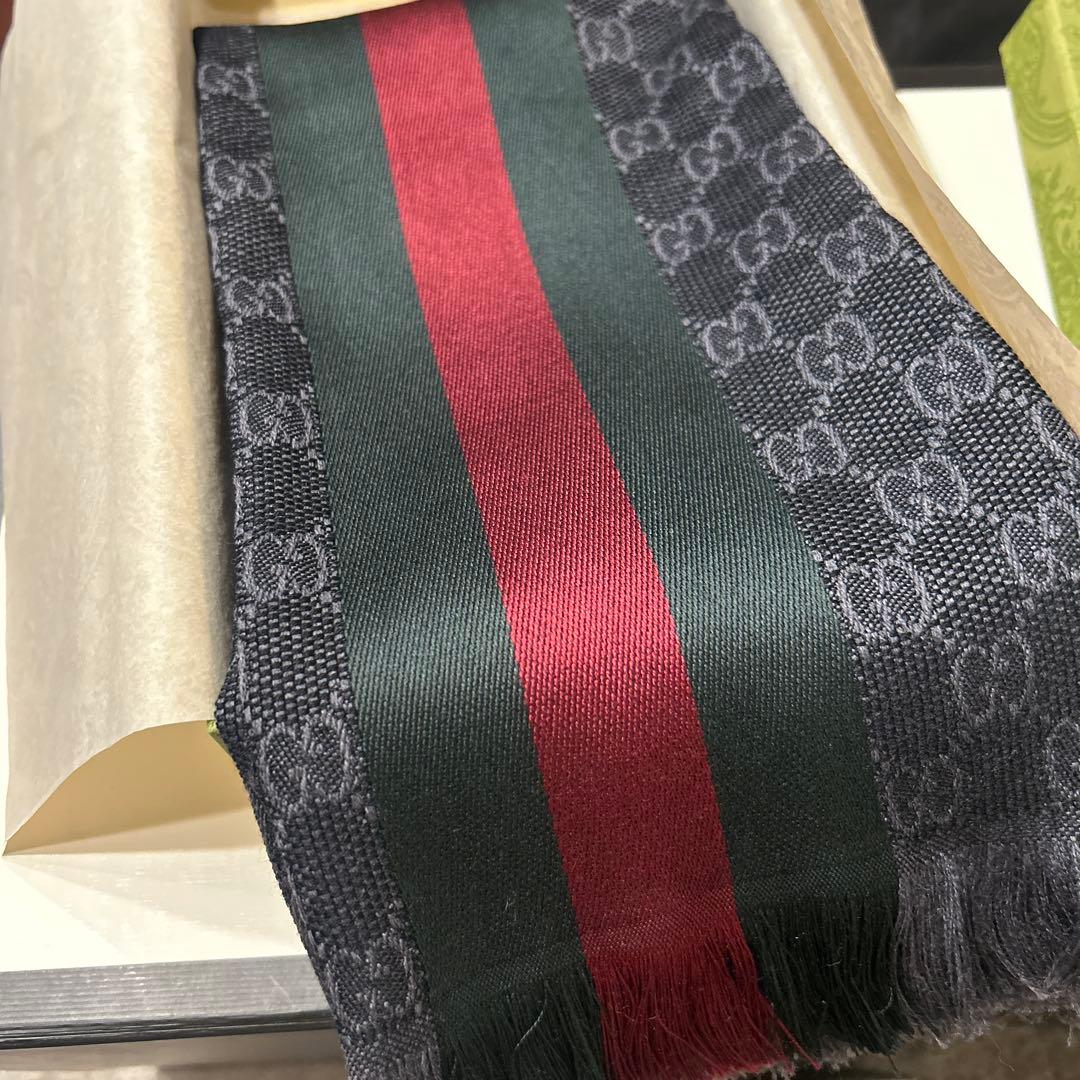 GUCCI GGパターン マフラー 372x180cm