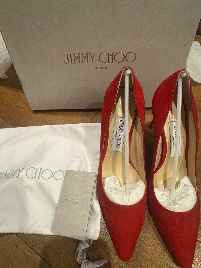 新品　JIMMY CHOO ROMY85 ポインテッドトゥ パンプス 結婚式