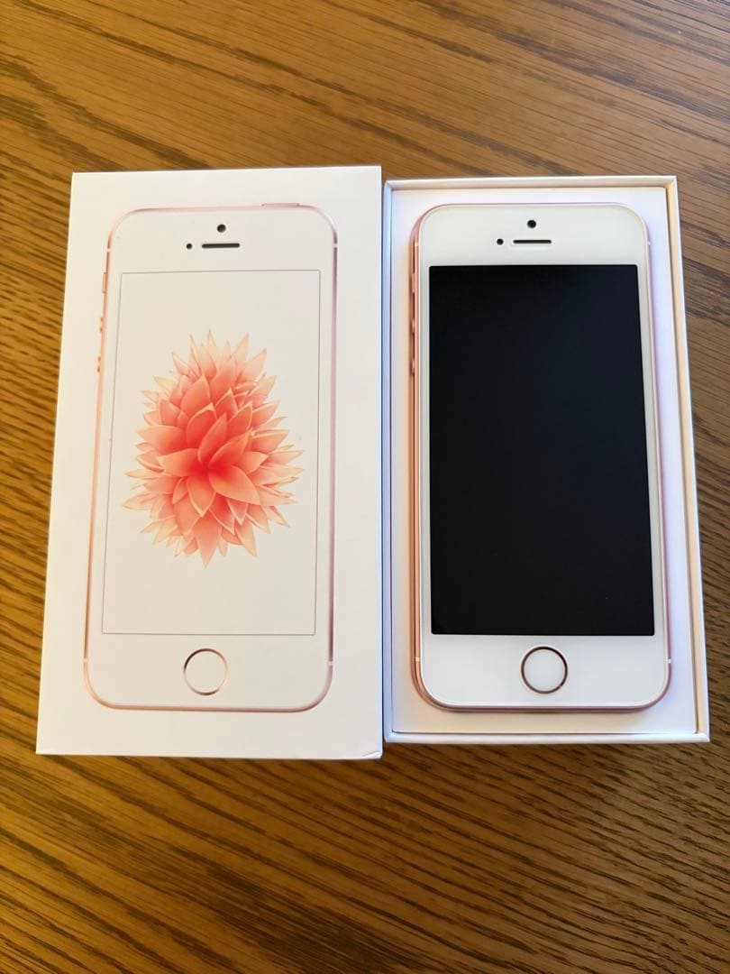 ヒ*ナ様 【美品】iPhoneSE ローズゴールド 32gb バッテリー92%
