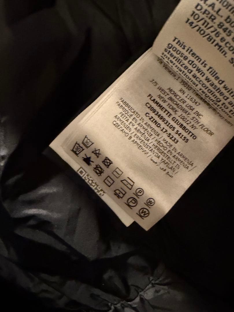 モンクレール ロングダウンジャケット 2way フード 美シルエット フラメッテ