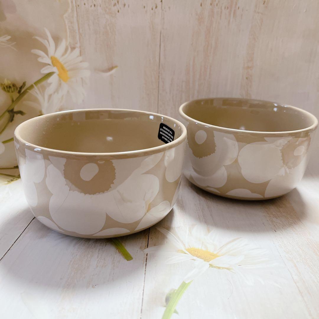 ♡マリメッコ　ボウル　500ml ウニッコ　北欧　テラコッタ　食器　完売品