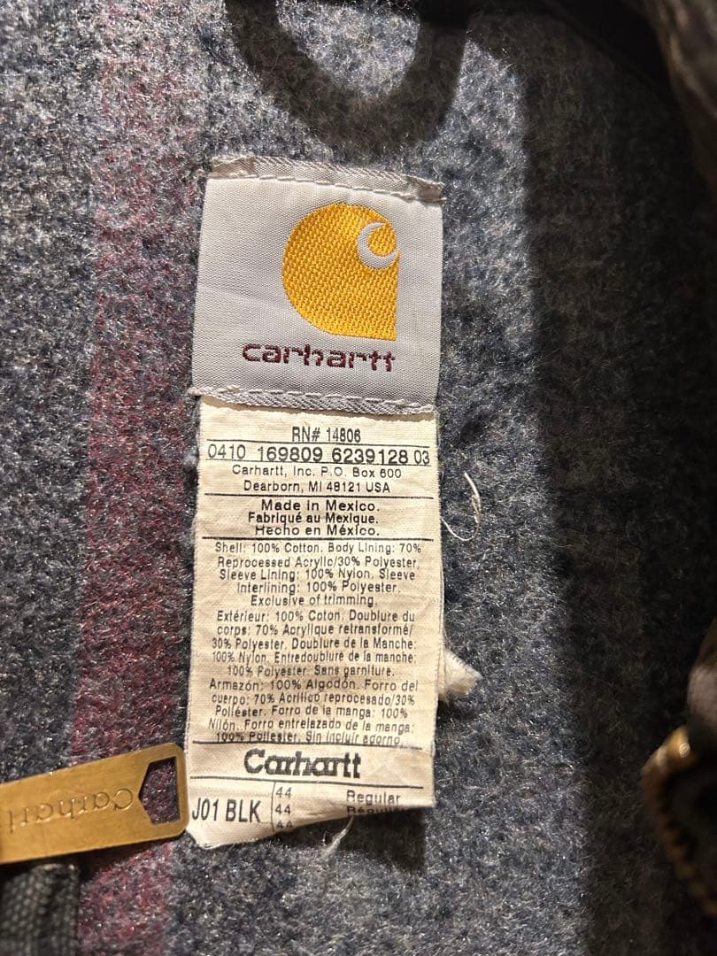 Carhartt デトロイトジャケット 44 JO1 BLK