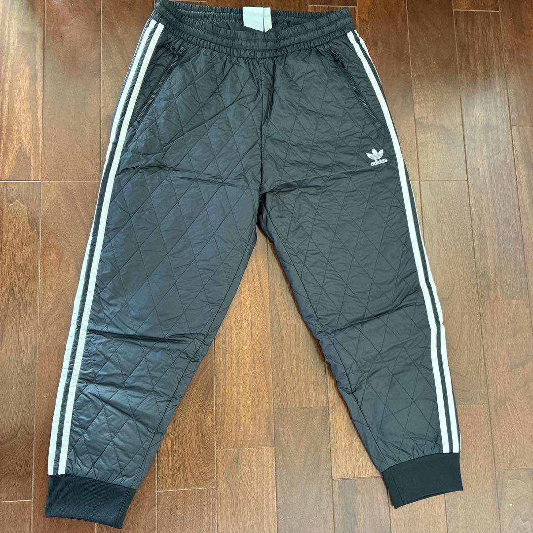 adidas original ブラック パンツ Lサイズ