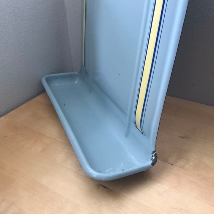 1940 フランス アンティーク レードルラック セット ホーロー エナメル