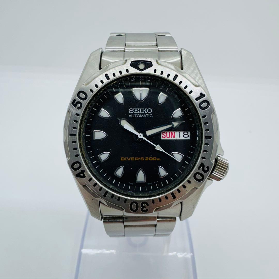 ✨セイコー✨7S26-0010✨ダイバーズ200✨デイデイト✨自動巻き✨腕時計✨