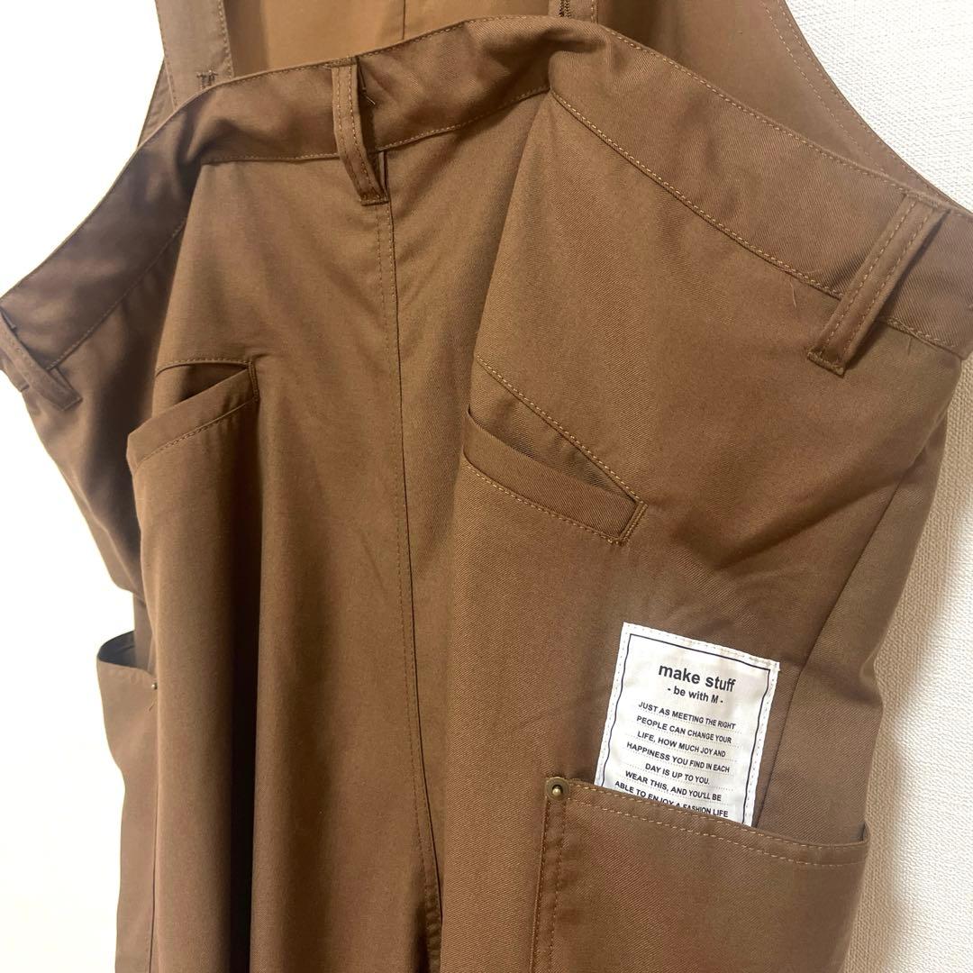 niko andニコアンド　be with M ラクテロサロペット　L size