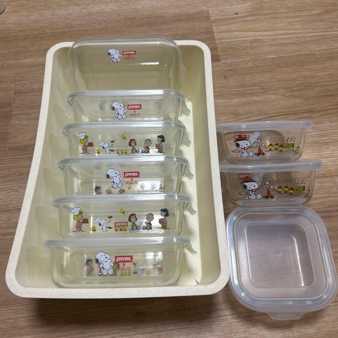 Pyrex x Peanuts 食品保存容器 9個セット