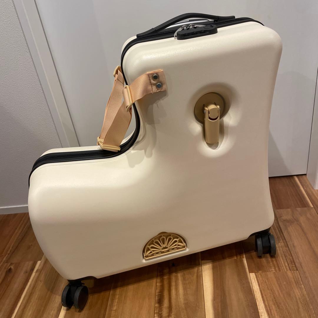 キッズトラベル 子供が乗れるスーツケース 専用カバー付