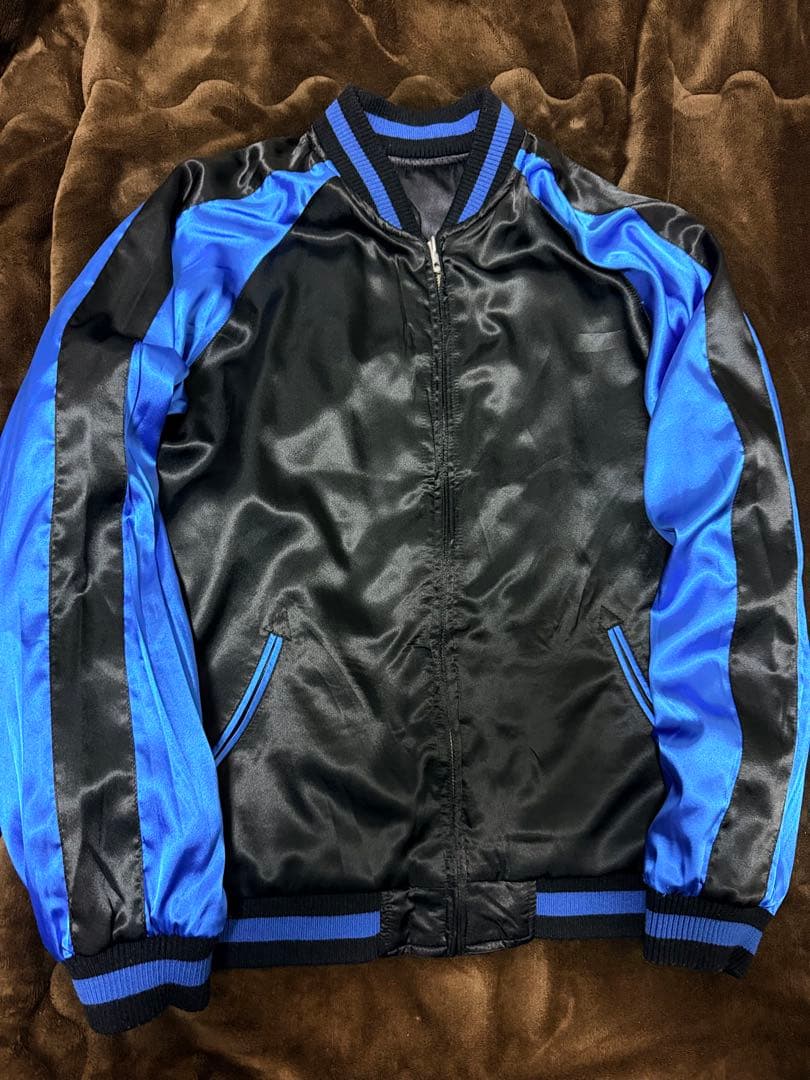 ２面用 Jaanese Script 骸骨 スカル 日本限定 スカジャン