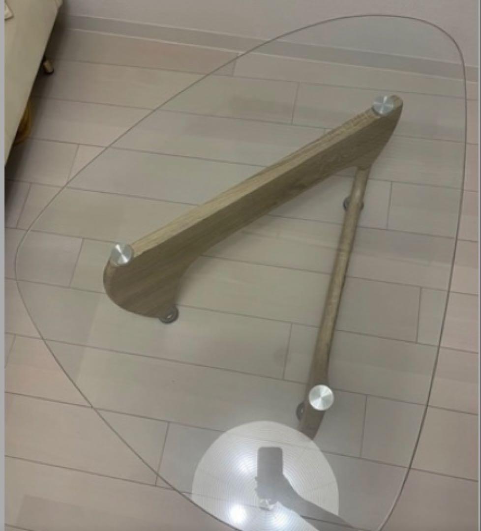 【期間限定値下げ】　イサムノグチ ガラステーブル リプロダクト ナチュラル