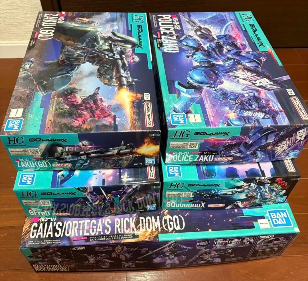 ジークアクス 5体まとめ売り