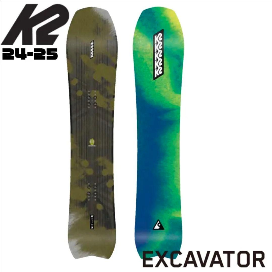 【保証書付】EXCAVATOR K2 158cm 24/25