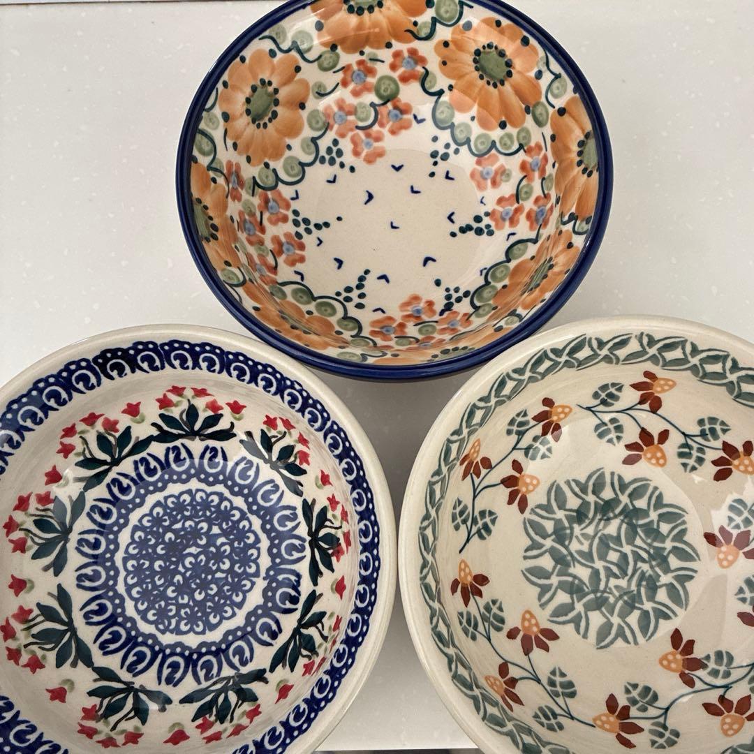 ポーリッシュポタリー　中ボウル