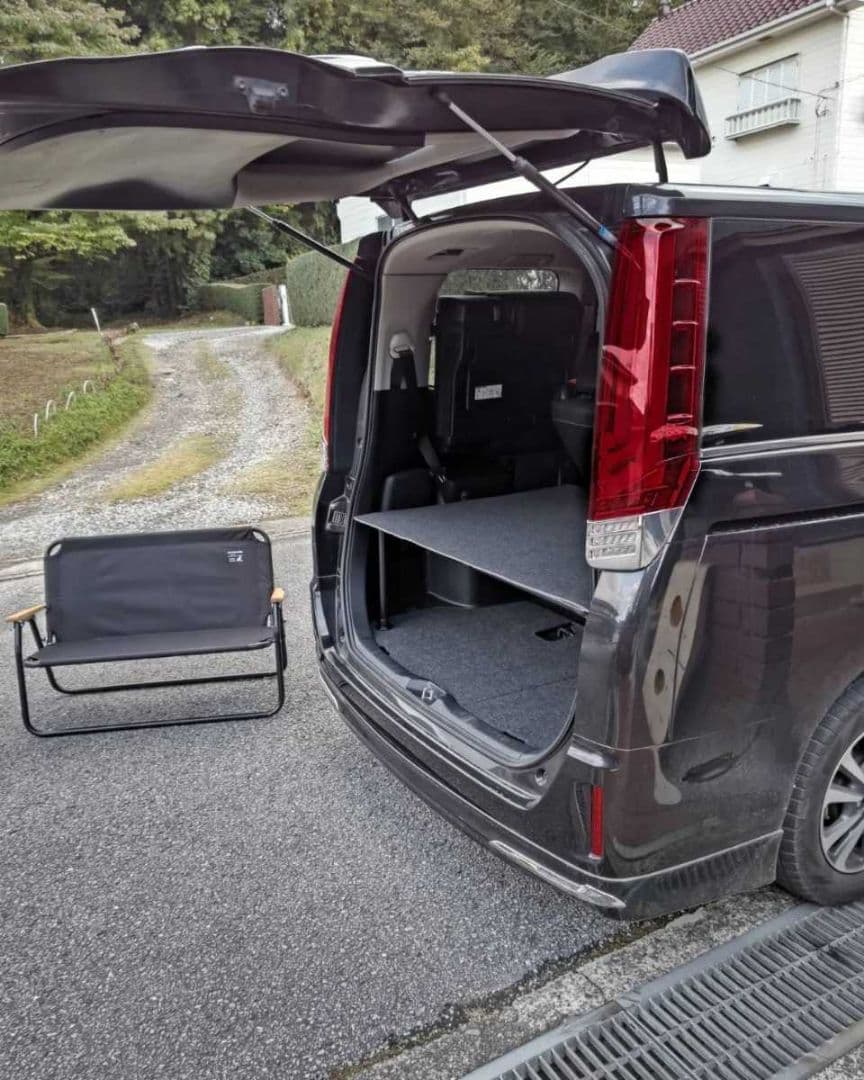 80系　ヴォクシー、ノア、エスクァイア　収納　ベッドキット　車中泊　キャンプ