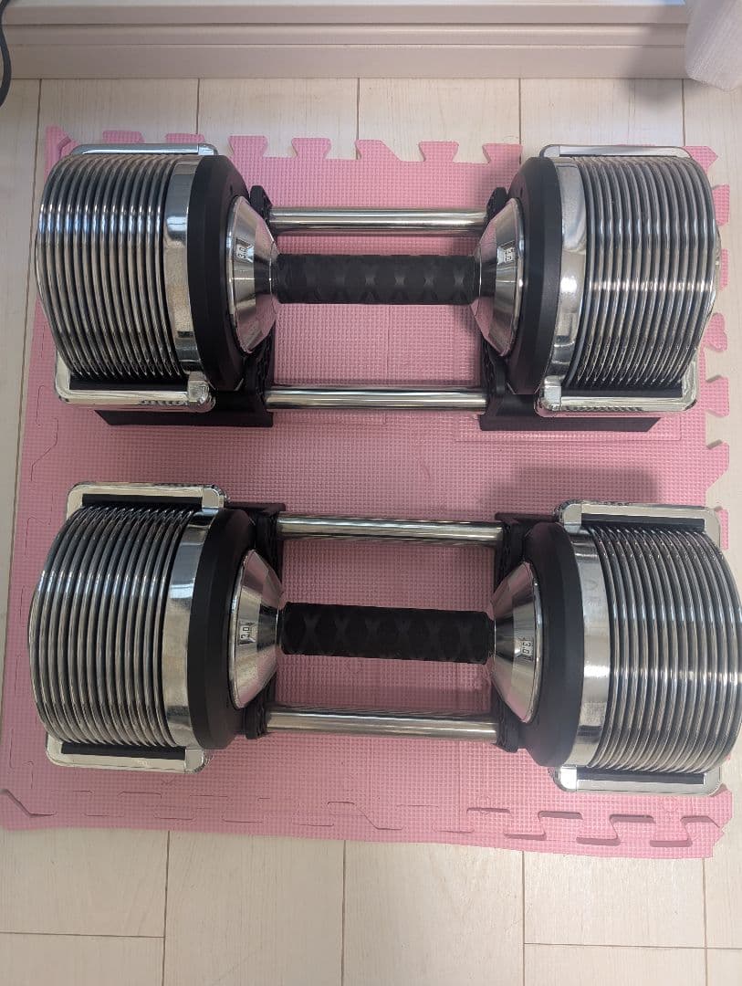 【送料込】ライシン 32kg 1kg刻み 可変式ダンベル NO.1