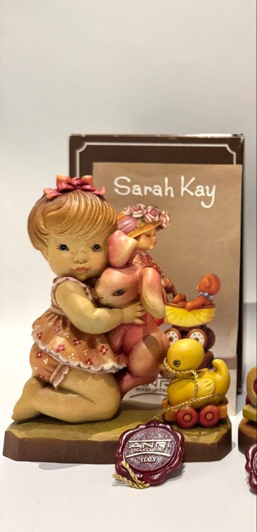 ANRI 木彫り人形 アンリ 4000体限定赤ちゃん　フィギュア フィギュリン