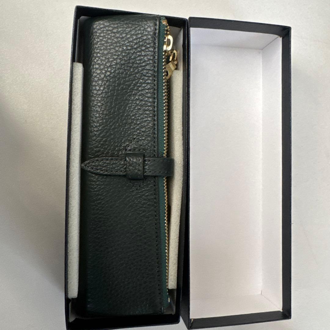 はっきー ルポセカンドペンケース WEB限定色 モスグリーン